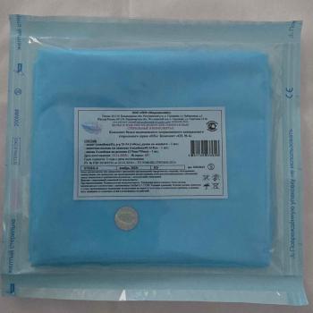 Белье одноразовое медицинское стерильное: Комплект серии «ОХ №4»