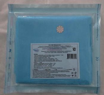 Белье одноразовое медицинское стерильное: Комплект серии «ОХ №6»