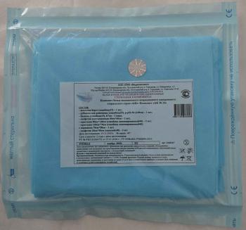Белье одноразовое медицинское стерильное: Комплект серии «АК №24»
