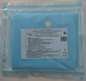 Белье одноразовое медицинское стерильное: Комплект серии «АК №24»